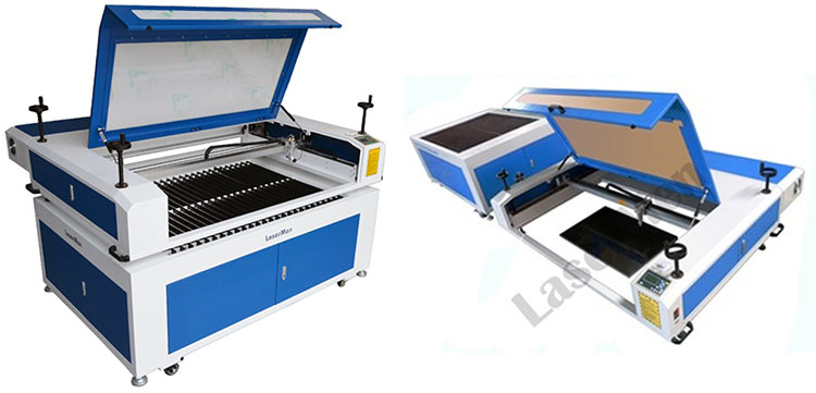 split co2 laser cutting engraving machine